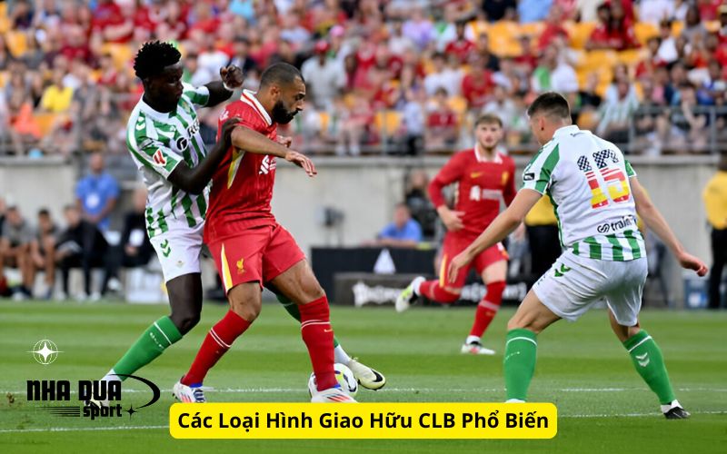 Các Loại Hình Giao Hữu CLB Phổ Biến